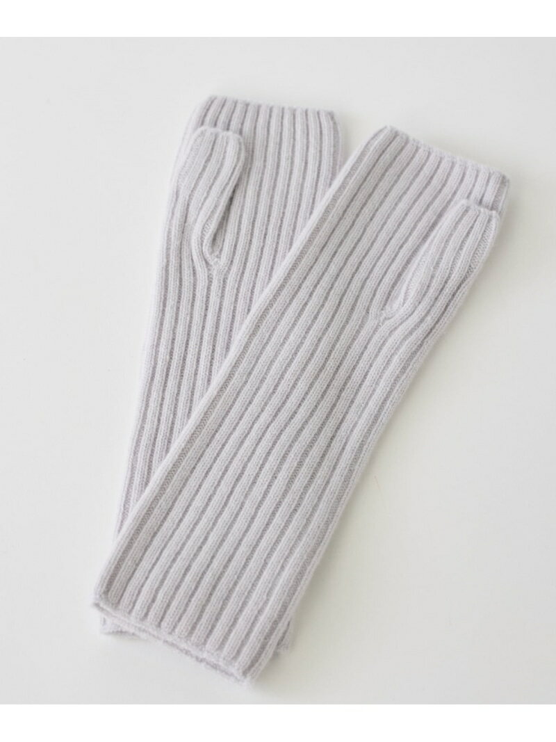 ミドルゲージカシミヤ リブアームウォーマー《ASAUCE MELER》 FAVORITE SUKINAMONO イネド ファッショ..