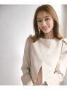 《M Maglie le cassetto*吉田理紗》アシメショートジャケット Maglie par ef-de マーリエ ル カセット ジャケット・アウター ...