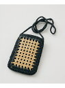 【SALE/40%OFF】《FAVORITE》ラフィアフォーンバッグ《CATERINA BERTINI》 INED イネド スマホグッズ・オーディオ機器 スマホ...