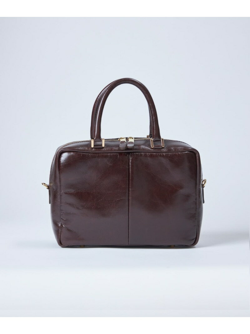 《SUPERIOR CLOSET》ボストンショルダーバッグ《CHRISTIAN VILLA》 INED イネド バッグ ボストンバッグ レッド【送料無料】[Rakuten Fashion]