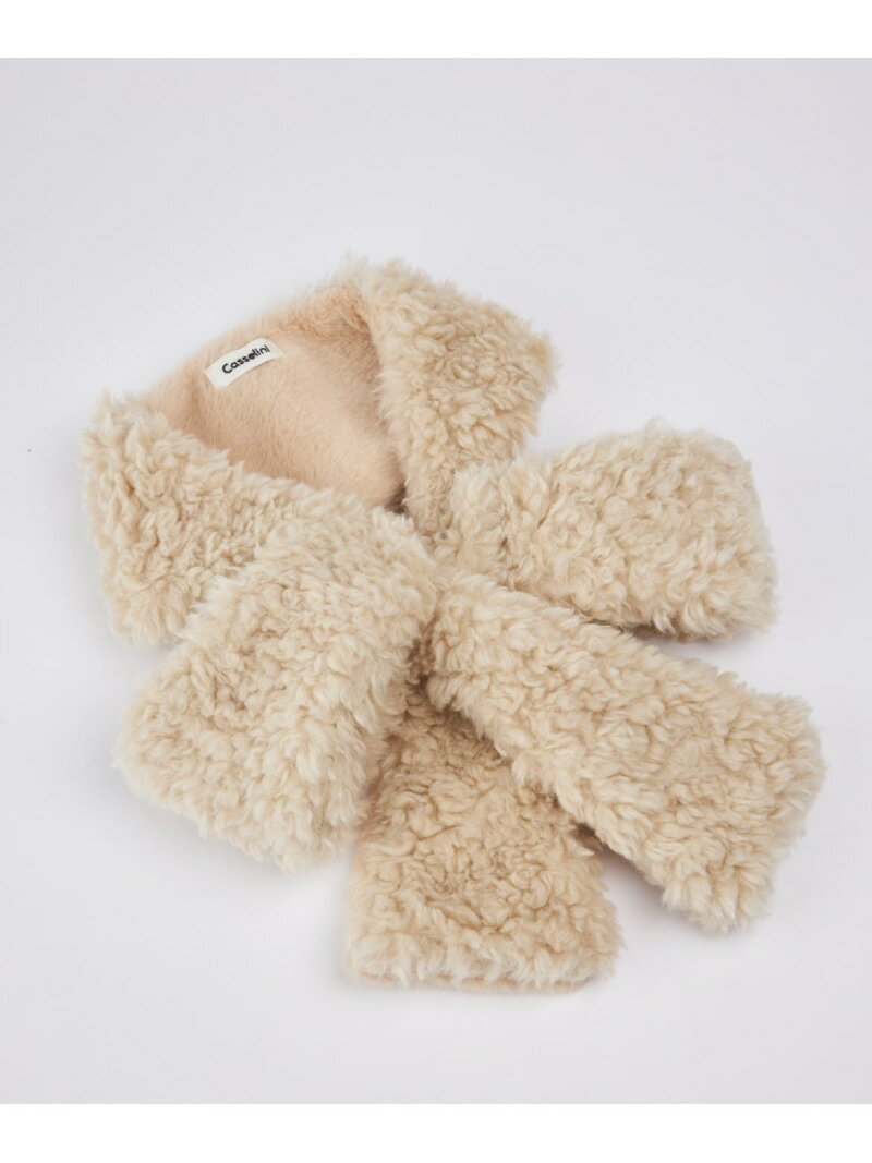 リボンティペット Maglie par ef-de マーリエ ル カセット ファッション雑貨 マフラー・ストール・ネッ..