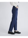 《大きいサイズ》ハイウエストセミワイドジーンズ《Maglie Jeans》 Maglie par ef-de マーリエ ル カセット パンツ ジーンズ・デニムパ...