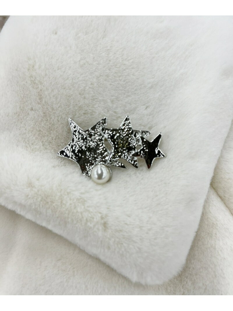 スターブローチ Maglie par ef-de マーリエ ル カセット アクセサリー・腕時計 ブローチ・コサージュ・..