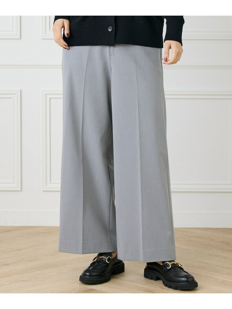 《大きいサイズ》セミワイドパンツI...