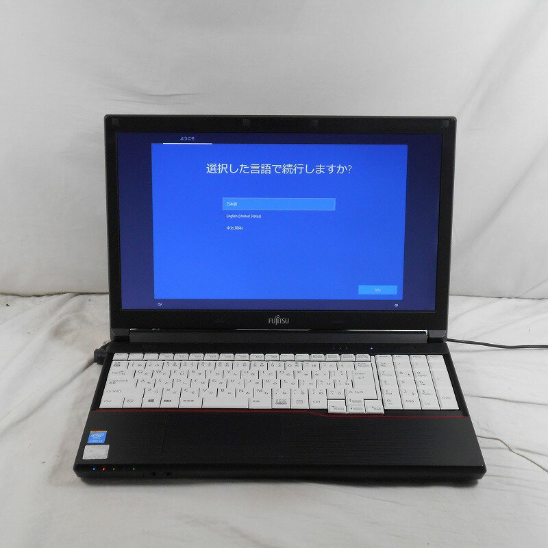 【1週間返品保証付】 【中古】 FUJITSU LIFEBOOK A574/M 15インチ CPU Core i5 4310M SSD 240GB メモリ 4GB OS windows10 home FMVA10004 富士通 中古パソコン ノートパソコン ノートpc 1年保証 【ヤマダ ホールディングスグループ】 【E】 【TG】