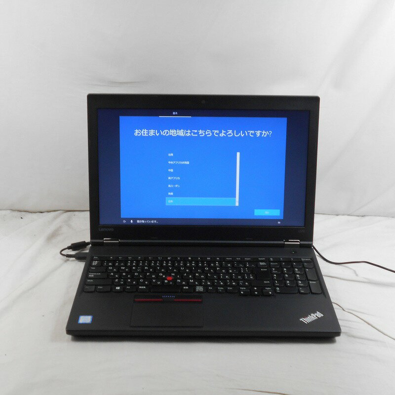 【1週間返品保証付】 【中古】 Lenovo ThinkPad L570 15インチ CPU Core i5-7200U SATA 500GB メモリ 4GB OS windows10 pro 20J80006JP レノボ 中古パソコン ノートパソコン ノートpc 1年保証 【ヤマダ ホールディングスグループ】 【TG】