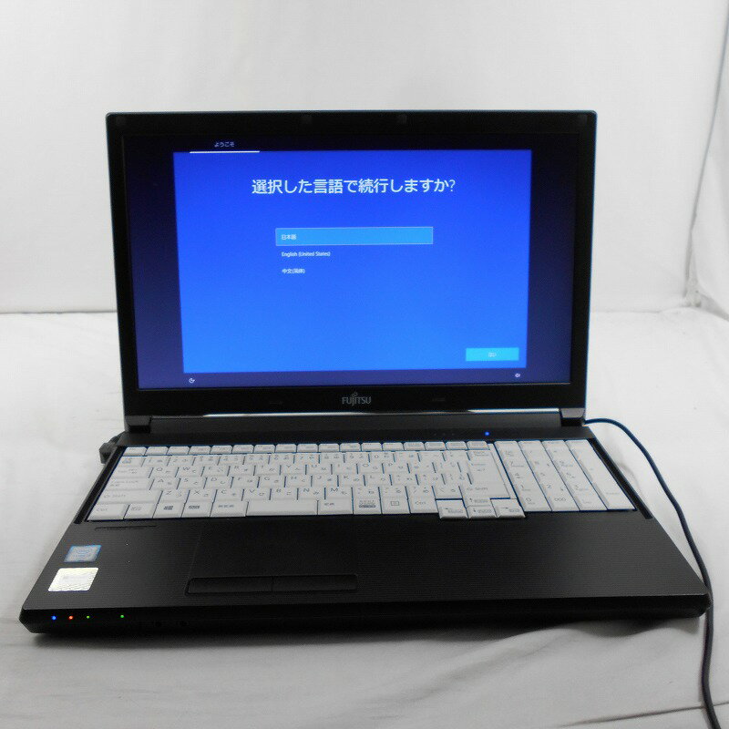 【プライスダウンコーナー 8/26 8:59まで】 【中古】 FUJITSU LIFEBOOK A576/P 15インチ CPU Core i5 6300U SATA 500GB メモリ 8GB OS windows10 home FMVA16001 富士通 中古パソコン ノートパソコン ノートpc 1年保証 【ヤマダ ホールディングスグループ】 【E】 【TG】