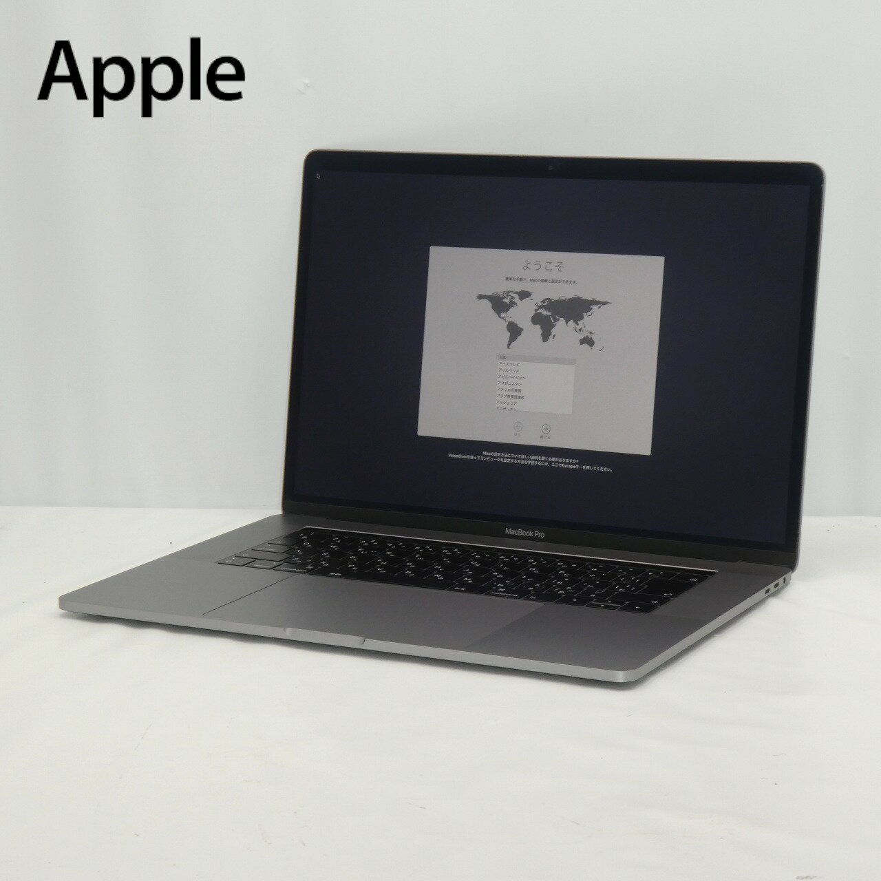 【5/18-5/20 限定12%OFFクーポン開催中】【中古】中古 パソコン ノートパソコン Apple MacBook Pro 2019 A1990 Core i9 2.3GHz メモリ16GB SSD512GB 15インチ Mac OS Mojave WebCamera有 1年保証