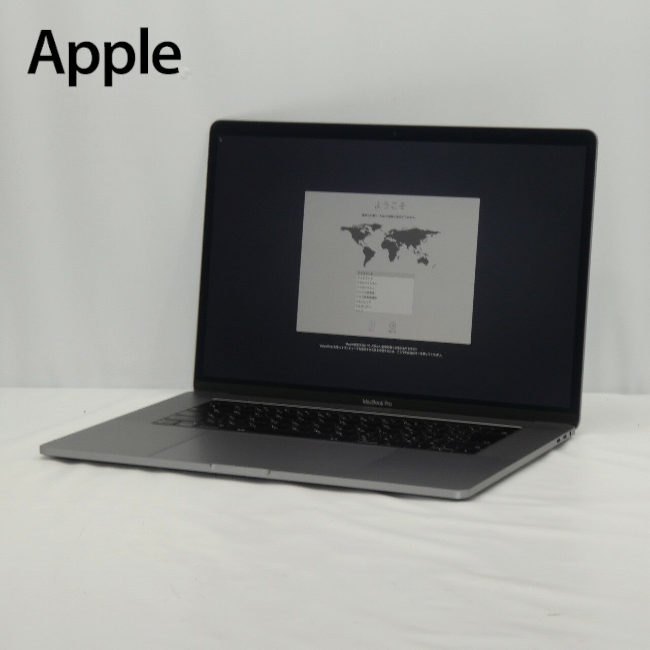 【5/18-5/20 限定12%OFFクーポン開催中】【中古】中古 パソコン ノートパソコン Apple MacBook Pro 2019 A1990 Core i9 2.3GHz メモリ16GB SSD512GB 15インチ Mac OS Mojave WebCamera有 1年保証