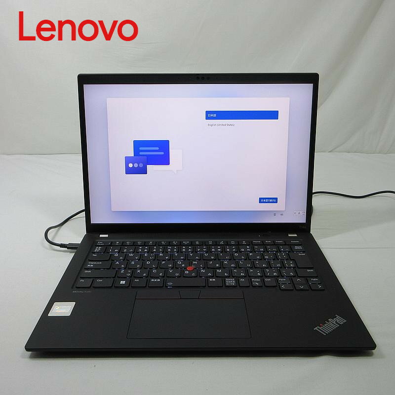 【 中古 】Lenovo ThinkPad T14s Gen4 21F6-SIT019 CoreT i5-1340P メモリ16GB SSD512GB Windows11Home 14インチ 1年保証 パソコン ノートパソコン 【TG】