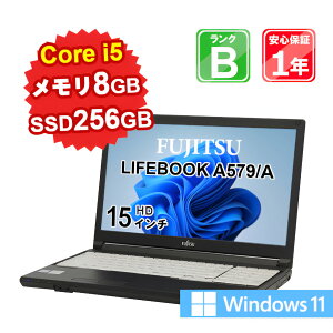 5/3-5/6 12%OFFݥ󳫺ۡš  ѥ Ρȥѥ FUJITSU LIFEBOOK A579/A FMVA62001 Core i5-8365U 1.6GHz 8GB SSD256GB Windows11Home DVD 15 1ǯݾ Eۡڥޥ ۡǥ󥰥롼ס