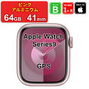 【GWセール】【全品12%OFFクーポン】【レビュー特典:延長保証】【中古】【展示品】Apple Watch 9 GPS 41mm 3M585J/A 付属品無 ...