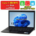【レビュー特典:Office】【中古】VAIO Pro PG VJPG11C11N Core i7-8550U メモリ8GB SSD256GB Windows1...