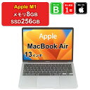 【週末セール】【全品11%OFFクーポン】【レビュー特典:延長保証】【中古】Apple MacBook Air 13インチ 2020 MGN63J/A M1[8...