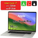 【ボーナスセール】【全品11%OFFクーポン】【レビュー特典:延長保証】【中古】Apple MacBook Pro 16インチ 2019 A2141 Core ...