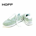 スニーカー レディース ローカット HOFF ホフ < MEDELLIN WOMAN> 異素材 & パステルカラー グリーン スニーカー スポーティー スペイン...