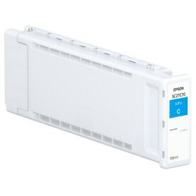 EPSON純正インク　SC27C70(700ml) シアン