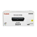 【訳あり特価品】 CANON 純正品 カートリッジ322II イエロートナー
