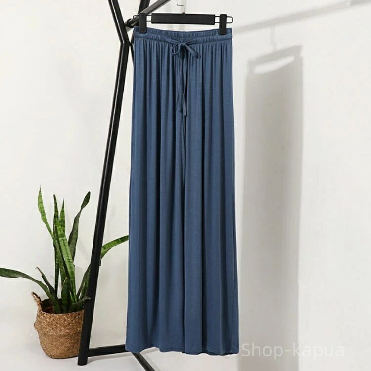 【送料無料】シルク パンツ 夏 薄手 ボトムス ゆったり ズボン イージーパンツ ウエストゴム 涼しい おしゃれ ナイトウェア シンプル 部屋着