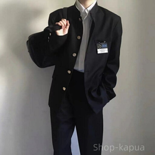 【送料無料】服 上着 ズボン 2点セット スクール制服 詰襟 ラウンド襟 形態安定 入学式 卒業式 コスプレ衣装 コスチューム 黒 洗濯機丸洗い 【送料無料】服 上着 ズボン 2点セット スクール制服 詰襟 ラウンド襟 形態安定 入学式 卒業式 コスプレ衣装 コスチューム 黒 洗濯機丸洗い