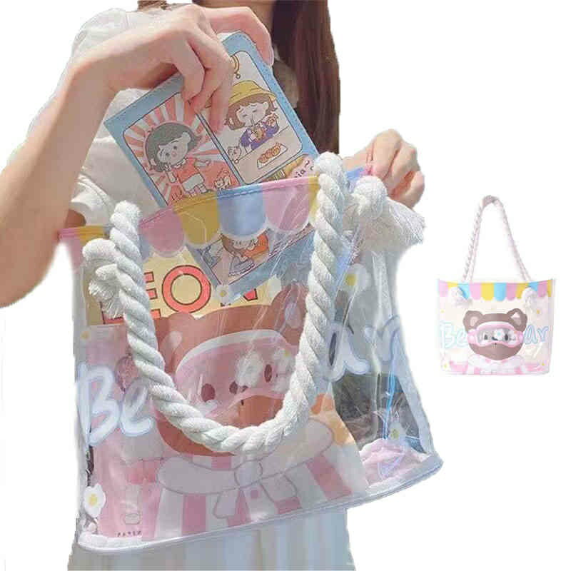 【送料無料】プールバッグ 女の子 ジュニア キッズプールバック 25.5*34*10cm