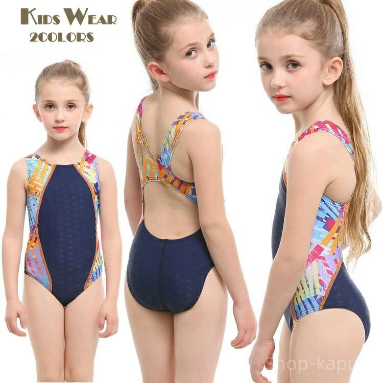 【送料無料】子供 水着 競泳 セットアプ 子供 女の子 海水浴 スクール水着 女子 みずぎ 女の子 幼稚園 中学生 水着 スイミング 安い