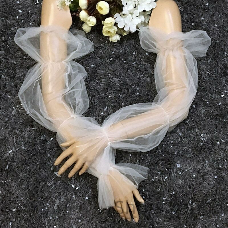 【送料無料】ング ロング グローブ フィンガーレス ブライダル 手袋 花嫁 前撮り ウエディングドレス ..