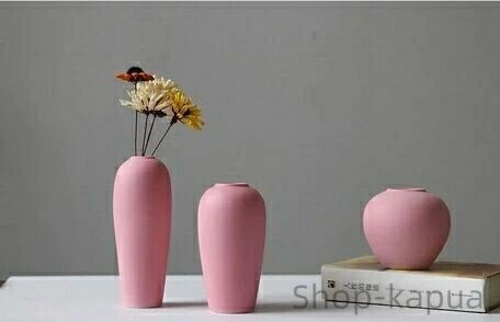 【送料無料】陶磁器花瓶ドライフラワー生け花花器家の装飾工芸置物