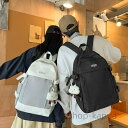 【送料無料】バッグ アウトドア 男性 女子 バックパック ペア カップル リュックサック ユニセックス シンプル 韓国 リ(リュック+ストラップ)レディース リュックサック 容量リュック
