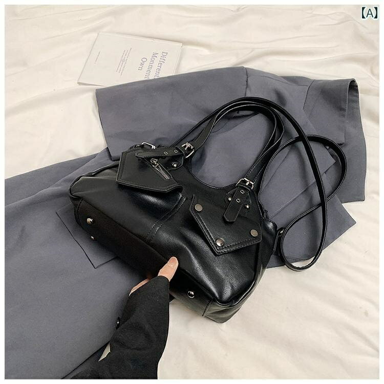 【送料無料】レディース バッグ 普段使い オートバイ トート 秋冬 ファッション レトロ マルチ ポケッ..