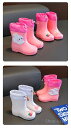 【送料無料】靴 雨具 雨対策 雨用 防水 防滑 アニマル 動物 リボン うさぎ かわいい 可愛い おしゃれ 柔らかい 軽量 通園 通学 14-22cm
