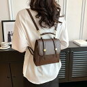 【送料無料】バックパック 小型 PUレザー レディース 女の子 軽量 メッセンジャーバッグ 通学リュック 可愛い 中学生 高校生 リュック おしゃれ シンプル 通学 通勤 旅行 収納