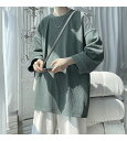 【送料無料】七分袖 Tシャツ メンズ 夏服 メンズ おしゃれ トップス 人気 無地 大きいサイズ シンプル オシャレ ゆったり 柔らかい肌触り 涼しい 快適 ファッション ビッグ シルエット かっこいい 春夏秋