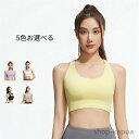 【送料無料】ブラジャー レディース ヨガウェア フィットネスウェア スポーツウェア インナー 肌着 夏 夏服 高耐久性 セクシー 5色 バッククロス フィットネス ヨガ ランニング