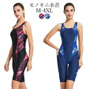【送料無料】最新モデル 水着 競泳水着 フィットネス水着 ワンピース フィットネス水着 オールインワン レディース 体系カバー スリムデザイン フィットネス ...
