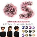 【送料無料】エクステ ダンス ウィッグ キッズ こども 子供 子ども ポニーテール お団子 2個 セットカット ヘア アレンジ スタイル ヘアゴム カラー エク...