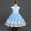 【送料無料】洋服 子供ワンピース お受験 学院風 袖なしワンピース 子供用 ワンピース 子ども服 子供服 女児 韓国風 女の子 可愛い キッズワンピース 礼服 ジュニア フォーマル イベント 受験用 シンプル お祝い 誕生日 Kid Dress ブルー 80cm 90cm 110cm 120cm 130cm