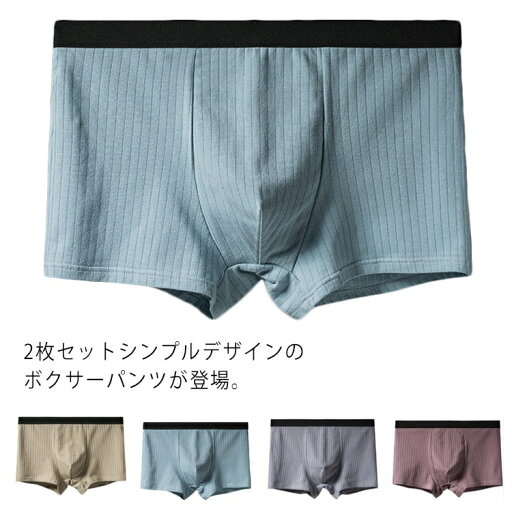 【送料無料】コットンショーツ インナー パンツ ボクサー ローライズ 下着 パンツ メンズ ショーツ ボクサーパンツ 2点セット 【送料無料】コットンショーツ インナー パンツ ボクサー ローライズ 下着 パンツ メンズ ショーツ ボクサーパンツ 2点セット