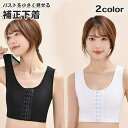【送料無料】大きいサイズ有 胸サポーター 男装 前ホック ホック バスト潰し 女性下着 レディース インナー 胸つぶし