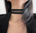 チョーカー PU フェイクレザー アクセサリー ファッション小物 レディース