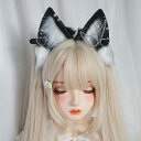 カチューシャ ヘアアクセサリー ネコミミ ロリータファッション レディース