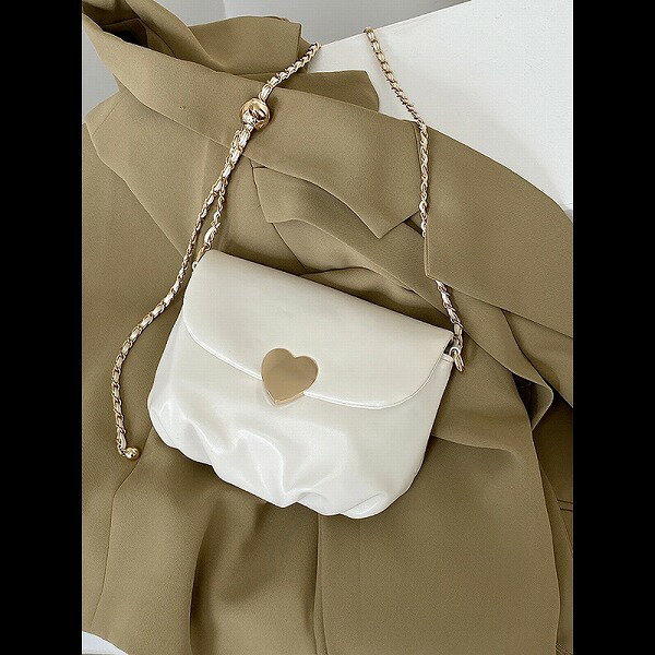 ショルダーバッグ 小ぶりバッグ PU フェイクレザー ハンドバッグ レディースバッグ(4)