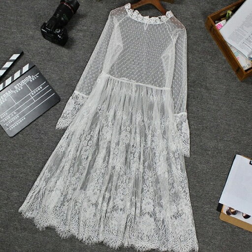 トップス ワンピース シャツ ブラウス レース シースルー Aライン レディース トップス ワンピース シャツ ブラウス レース シースルー Aライン レディース