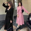 ★2L~6L 大きいサイズ★OL 通勤 通学 オフェス着 ジャケット キャミワンピース 2set