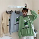 大きいサイズ春夏新作 韓国 レディース ファッション Tシャツ パーカーLL-4L