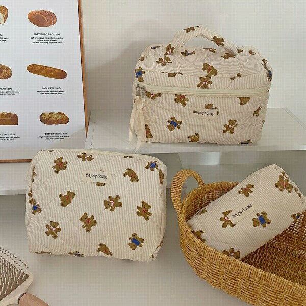 新登場！！★レディース用化粧品収納袋　ポーチ★16色