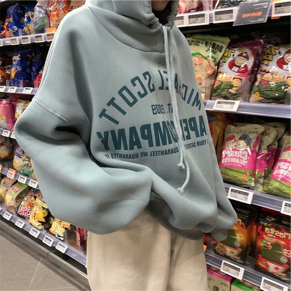 レディース服 秋冬★ファッション洋服★トレーナー　裏起毛★M～XXL 4色