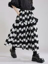 個性的オシャレ立体フラワー高質スカートレディース 夏新作