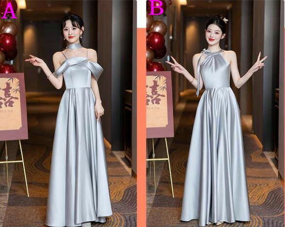 ウエディングドレス パーティードレス 二次会 結婚式 披露宴 司会者 舞台衣装 イブニングドレス 花嫁介添人