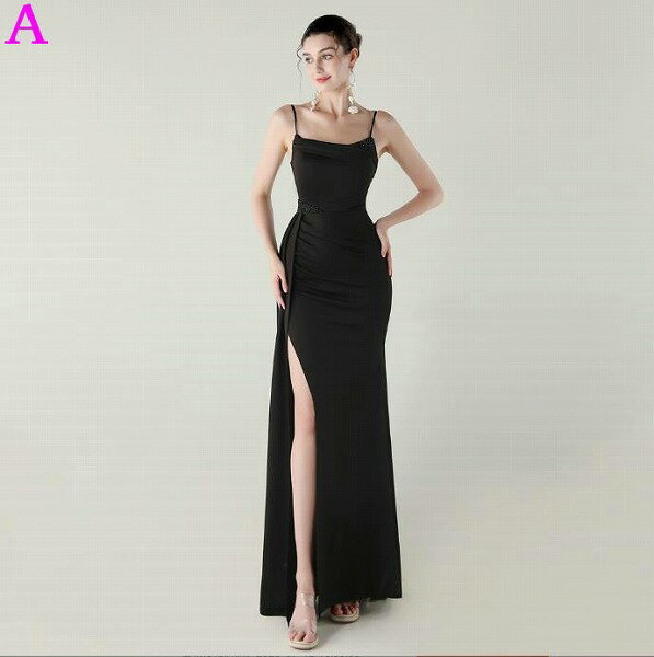 33671#ブライズメイド/花嫁/プリンセスドレス/パーティードレス/ウエディング/結婚式 イブニングドレス